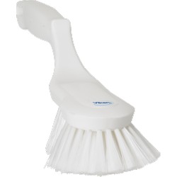 4167 - Brosse à manche ergonomique et fibres souples fleurées