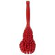 4167 - Brosse à manche ergonomique et fibres souples fleurées