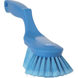 4167 - Brosse à manche ergonomique et fibres souples fleurées