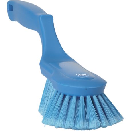 4167 - Brosse à manche ergonomique et fibres souples fleurées