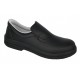 1410726/4 - Mocassin noir microfibre - la paire