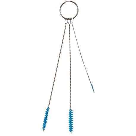 5362 - Ensemble de 3 brosses, Ø2, Ø5, Ø6 mm, Souple