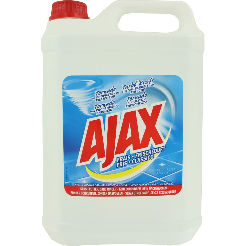 Détergent sol Ajax bidon de 5 L parfumé