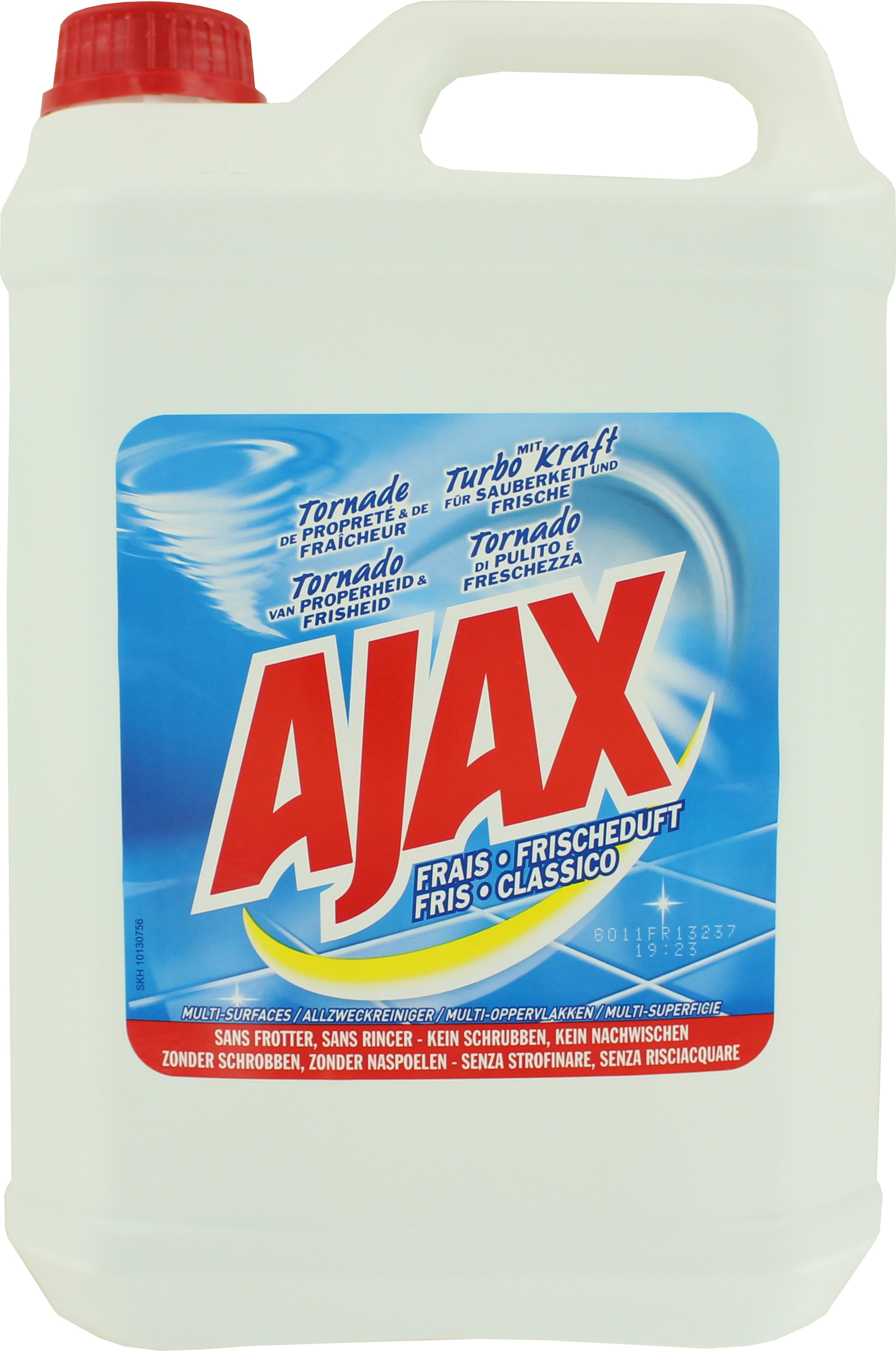 Détergent sol Ajax bidon de 5 L parfumé