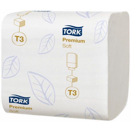 Papier toilette Ecolabel 2 plis Tork T3-7 560 formats