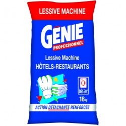 Lessive en poudre concentrée main et machine Génie