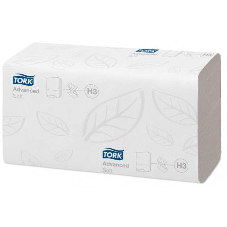 Essuie-mains pliage C 2 plis Tork H3-20 paquets de 120 feuilles