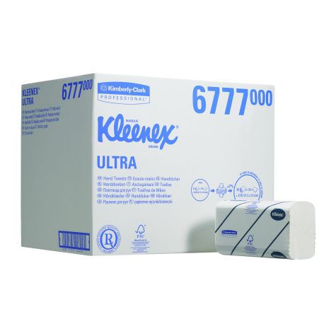 Essuie-mains pliage W 2 plis Ultra Kleenex