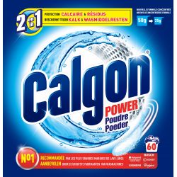 Poudre lave-linge anticalcaire 2 en 1 Calgon-baril de 60 doses