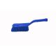 Brosse alimentaire demi dure manche court bleu 28 cm