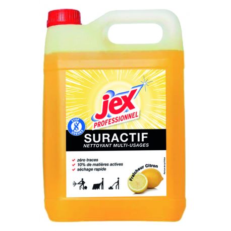 Détergent sol suractif multi-usages Jex bidon 5 L