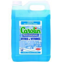 Nettoyant vitres et vitrines Carolin bidon 5 L