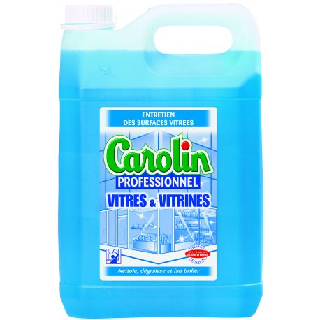 Nettoyant vitres et vitrines Carolin bidon 5 L