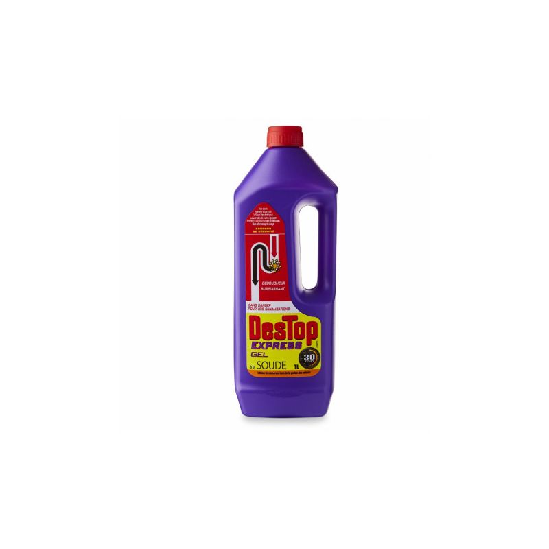 Déboucheur Destop gel express flacon 1 L