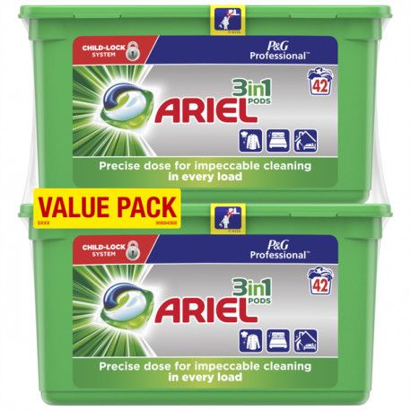 Capsules lessive Ariel 3 en 1