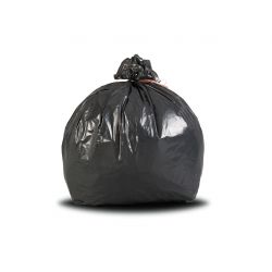Sac poubelle lien classique 50 L 30 microns anthracite - carton de 250