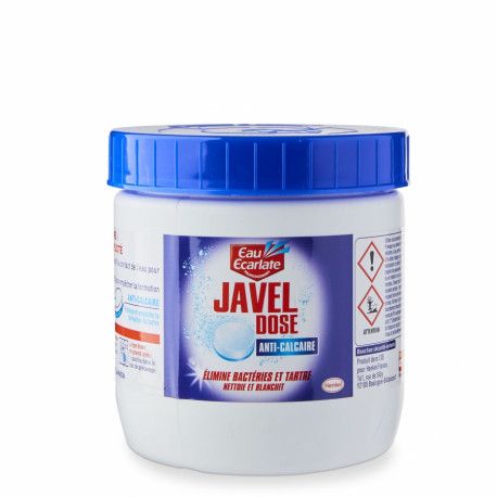 Pastilles Javel anticalcaire Eau Écarlate - boîte de 112