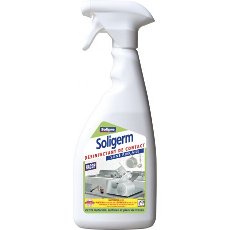 Désinfectant Solipro Soligerm pulvérisateur 750 ml