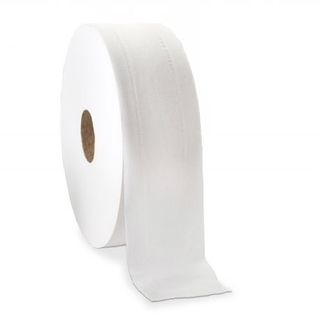 Papier toilette mini jumbo Ecolabel 2 plis - de 12 bobines de 180 m