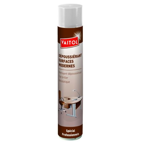 Dépoussiérant surfaces modernes 2 en 1 Vaitol aérosol 500 ml