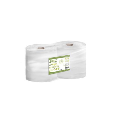 Papier toilette maxi Jumbo 2 plis - colis de 6 bobines de 380 m