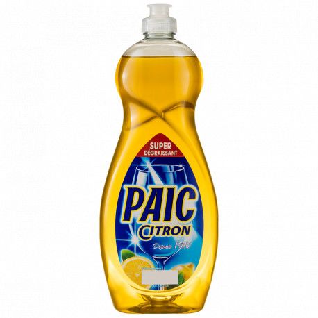 Liquide Vaisselle Extême au citron PAIC : le flacon de 500mL à