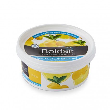 Gel destructeur d’odeurs écologique Boldair pot 300 g