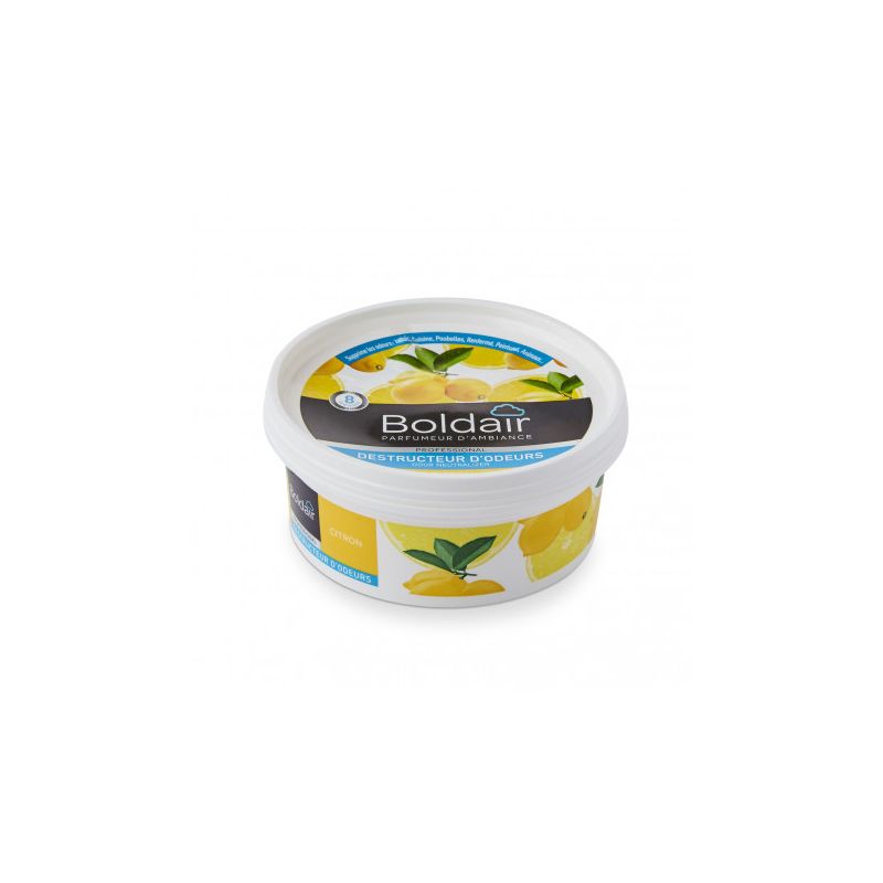 Gel destructeur d'odeurs professionnel premium Boldair pot 300 g