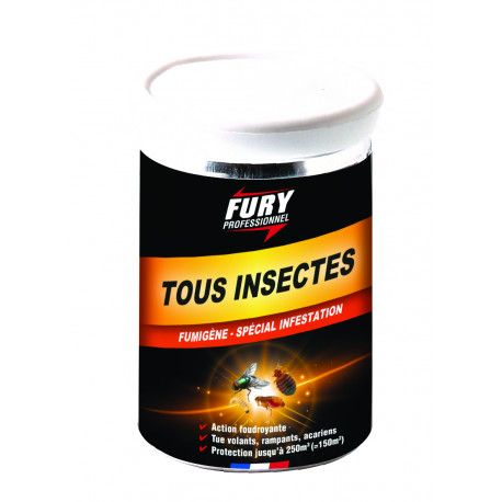 Insecticide fumigène Fury boîte 30 g