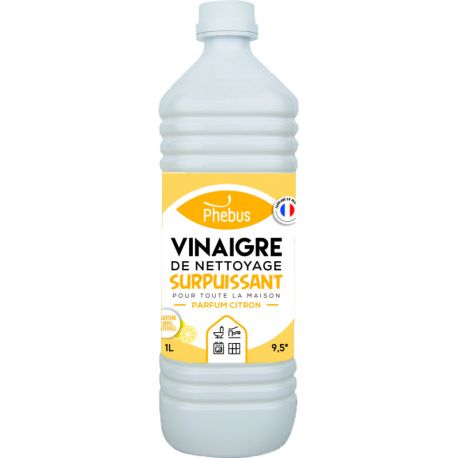 Vinaigre ménager à 9° - 3 Flacons de 1L