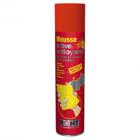 Mousse détergente multi surfaces Ront pulvérisateur 520 ml - lot de 2