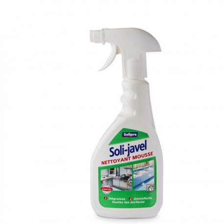 Nettoyant désinfectant mousse Soli-javel pulvérisateur 500 ml - lot de 2