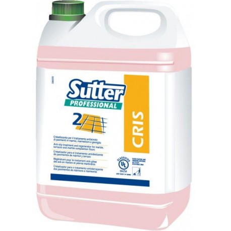 CRIS - 5L - Cristallisant anti-glisse pour sols en marbre et granit