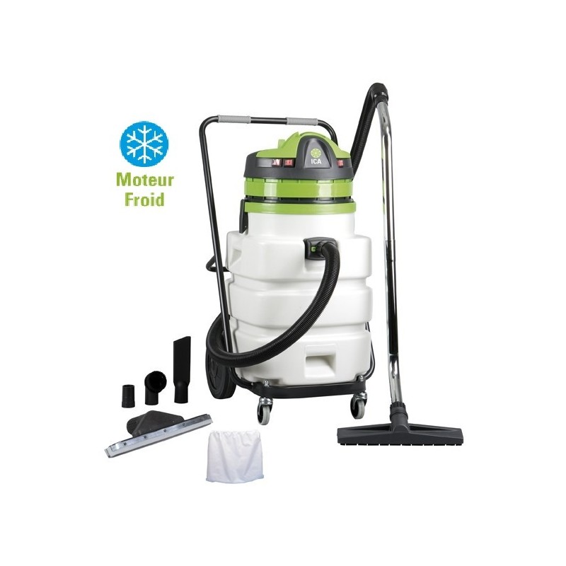 Aspirateur eau et poussière ICA inox G 27EP / GS 27EP - Evac Eau