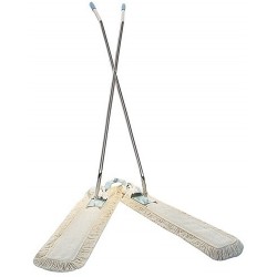 Balai ciseaux 2 x 100 cm TTS + 2 franges