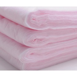 500 Gazes imprégnées roses 60 x 28 cm pour balayage humide