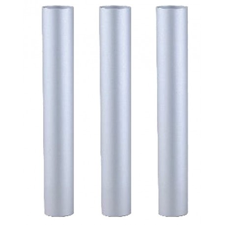 TBFX00988 - Lot de 3 tubes aluminium chromés de 50cm pour YP 1/6 ECO B