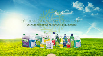 Nouvelle ligne Zéro – Produits d’entretien Sutter Professionnal